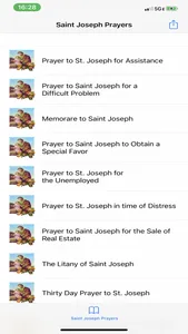 Saint Joseph Prayers screenshot 0