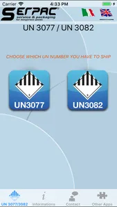 UN3077 / UN3082 screenshot 0