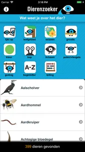 Dierenzoeker screenshot 0