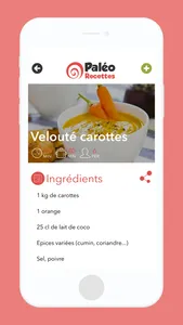 Paléo Recettes screenshot 2