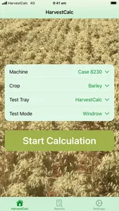 HarvestCalc screenshot 0