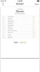 Trip Receipts screenshot 4