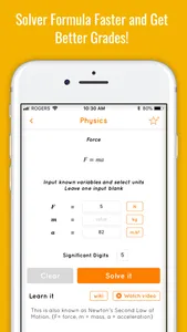 Equate Formula Solver screenshot 1