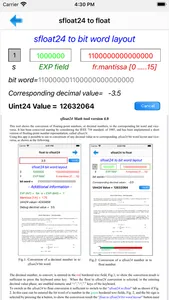 sfloat24 math tool screenshot 2