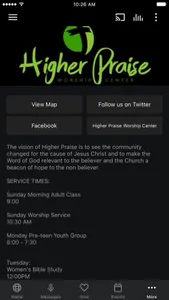 Higher Praise Worship Center screenshot 2