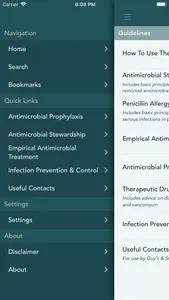 Infections screenshot 1