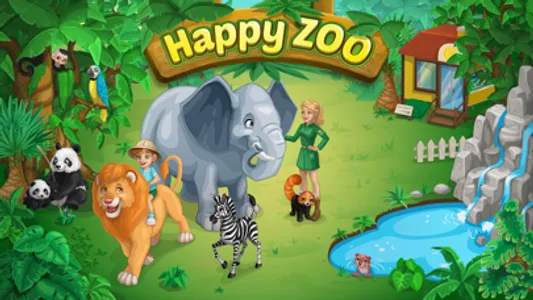 Happy Zoo - Wild Animals screenshot 0