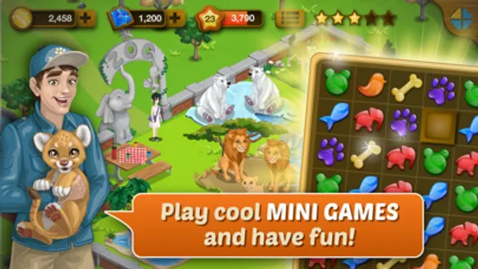 Happy Zoo - Wild Animals screenshot 3