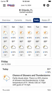 News 6 Pinpoint Weather WKMG screenshot 4