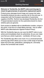 TecIdentify: MAPP Code Scanner screenshot 3