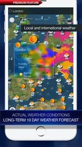 Weather Alert Map Europe screenshot 1