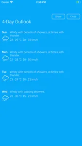 MyWeather@SG screenshot 2