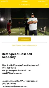 Best Speed Baseball Academy screenshot 2