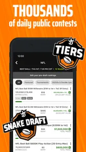 DraftKings Fantasy Sports screenshot 3