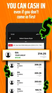 DraftKings Fantasy Sports screenshot 6