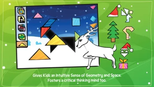 Kids Doodle & Discover: Christmas - Math Puzzles That Make Your Brain Pop screenshot 0