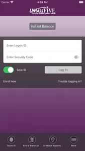 UMassFive Mobile Banking screenshot 1