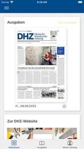 Deutsche Handwerks Zeitung screenshot 2