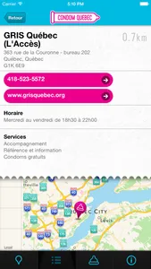 Condom Québec screenshot 2