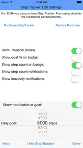 StepTracker Fitness Pedometer screenshot 1