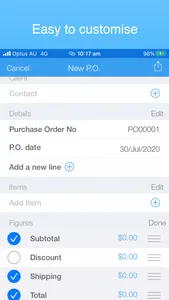 Purchase Order Pro, PO maker screenshot 2