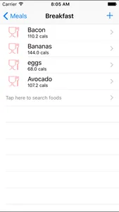 Simplest Calorie Counter screenshot 2