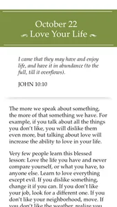 Power Thoughts Devotional screenshot 1