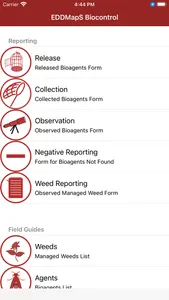 EDDMapS Biocontrol screenshot 0