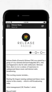 Release Radio screenshot 3