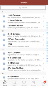 1,250 Football Terms & Plays with a Glossary and Play Dictionary screenshot 2