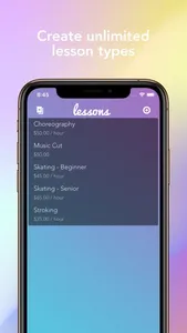 Lessons Invoicing for Coaches screenshot 3