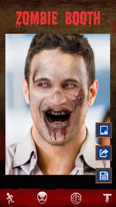 Zombie Games - Face Makeup Cam screenshot 2