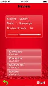 GS GAMSAT Biology flashcards screenshot 2