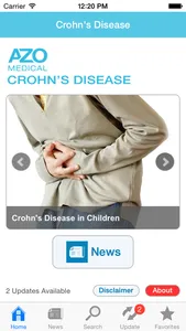 Crohn's Disease by AZoMedical screenshot 0