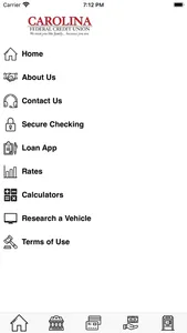Carolina Federal Credit Union screenshot 1