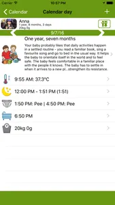 WomanLog Baby Calendar screenshot 1