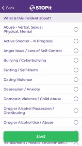 STOPit App screenshot 1