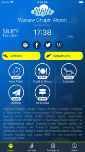 Warsaw Airport Info + Radar screenshot 0