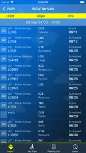 Warsaw Airport Info + Radar screenshot 1