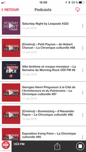 OUI FM La Radio du Rock. screenshot 3