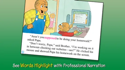 Berenstain Computer Trouble screenshot 1