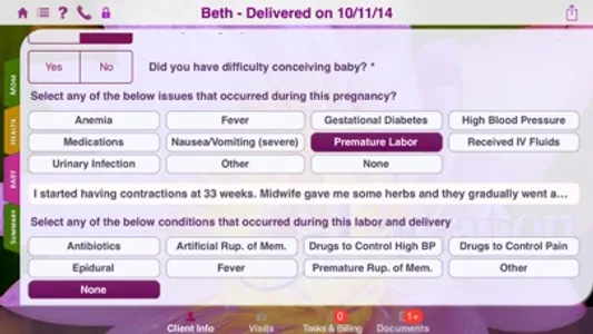 Mobile Lactation Consultant screenshot 2