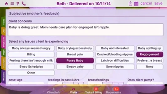 Mobile Lactation Consultant screenshot 3