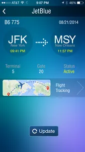 New Orleans Airport + Flight Tracker MSY Louis Armstrong screenshot 2