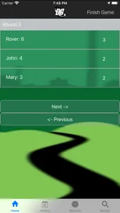 Disc Golf Score Keeper screenshot 0