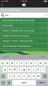 Disc Golf Score Keeper screenshot 2