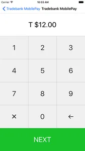 Tradebank MobilePAY screenshot 1