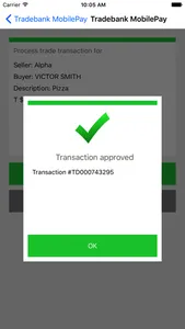 Tradebank MobilePAY screenshot 4