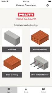 Hilti Volume Calculator screenshot 0