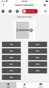 Hilti Volume Calculator screenshot 1